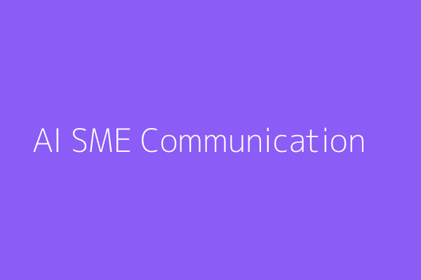AI Streamlining SME Communication