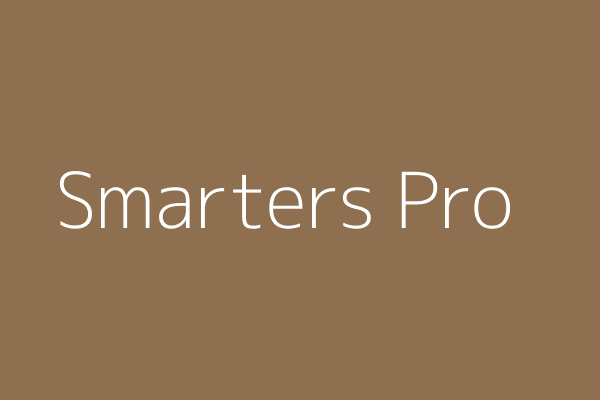 IPTV Smarters Pro