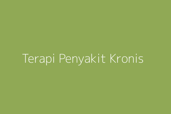 Terapi Penyakit Kronis