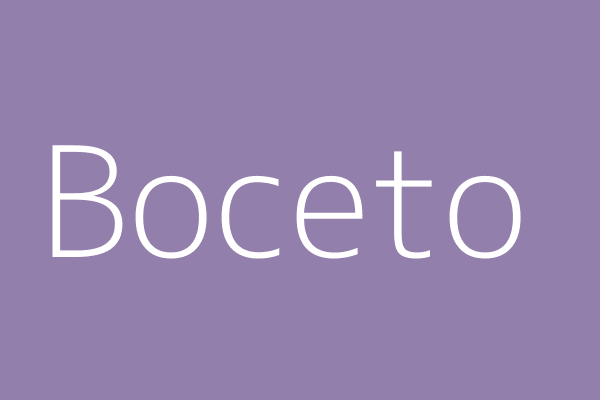Boceto