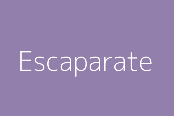Escaparate