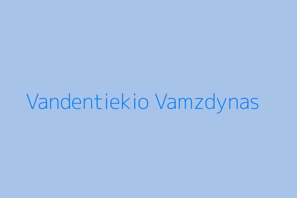 Vandentiekio vamzdynas statybose