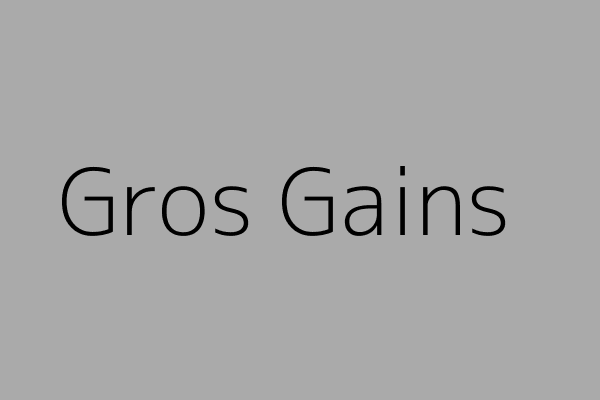 Gains aux courses