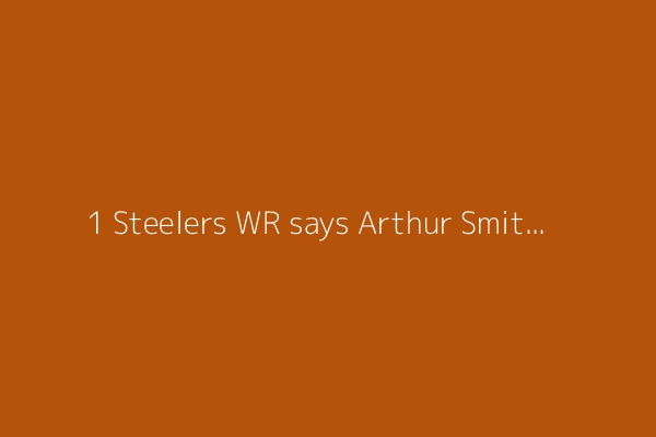 1 Steelers WR says Arthur Smith&#39;s offense is &#39;constantly evolving&#39;