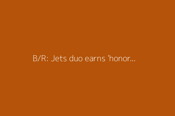 B/R: Jets duo earns &#39;honorable mention&#39; in pass-rush rankings