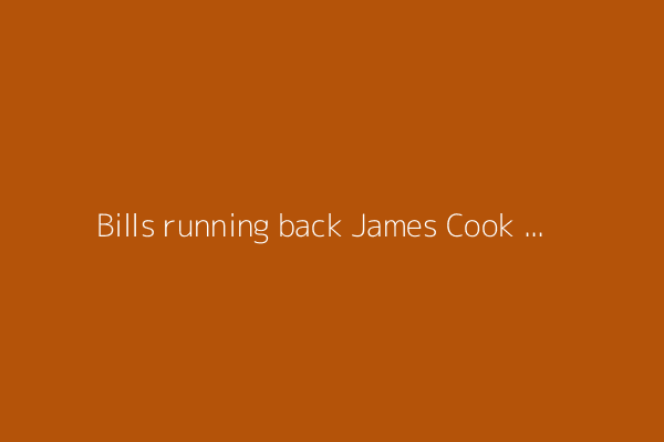 Bills running back James Cook cracks NFL Top 100 for first time