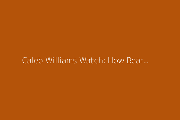 Caleb Williams Watch: How Bears QB performed on Day 2 of training camp