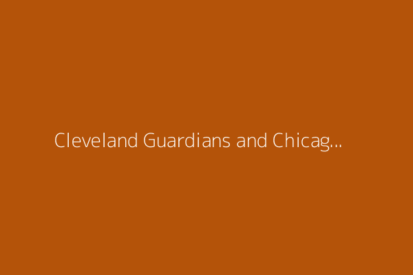 Cleveland Guardians and Chicago White Sox meet in game 4 of series