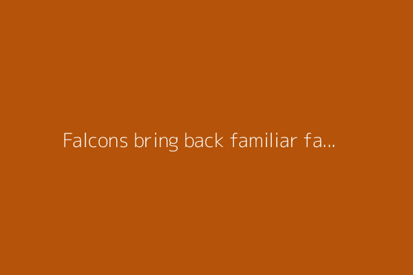 Falcons bring back familiar face at safety, release DB Benny Sapp III