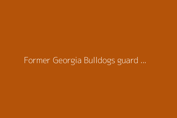 Former Georgia Bulldogs guard signs with Orlando Magic