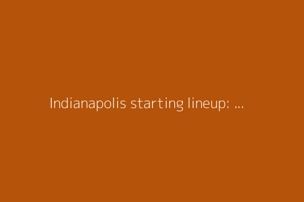 Indianapolis starting lineup: Chase Briscoe claims NASCAR Cup pole at home track