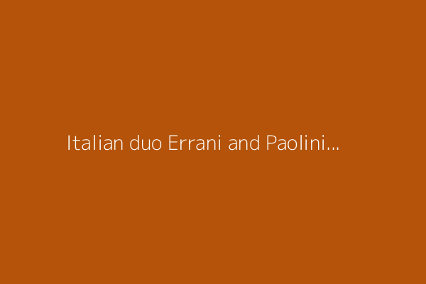 Italian duo Errani and Paolini win French Open women&#39;s doubles final