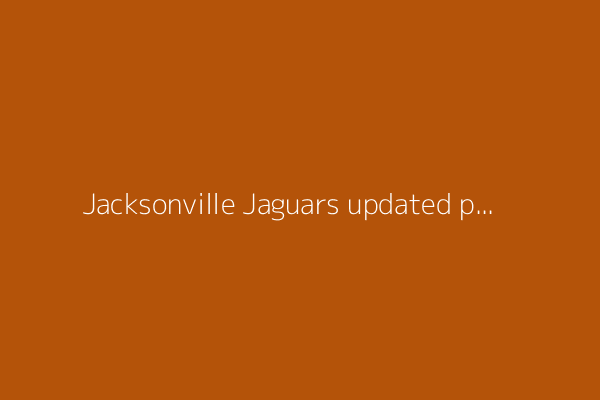 Jacksonville Jaguars updated position-by-position depth chart on offense after minicamp