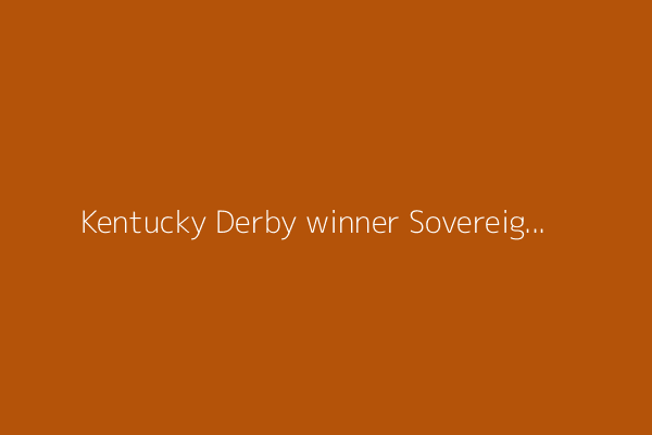 Kentucky Derby winner Sovereignty wins the Belmont Stakes, beating Journalism again