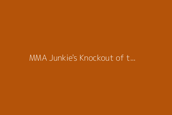 MMA Junkie&#39;s Knockout of the Month for May: Barriault puts Silva on a stretcher