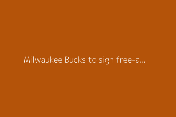 Milwaukee Bucks to sign free-agent center Myles Turner from rival Indiana for $107 million
