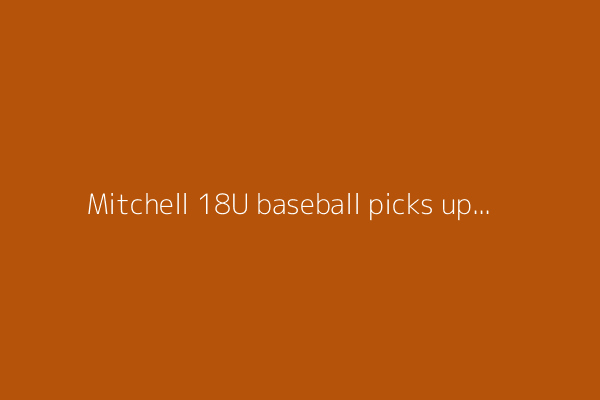 Mitchell 18U baseball picks up pair of wins at Marshall (Minn.)