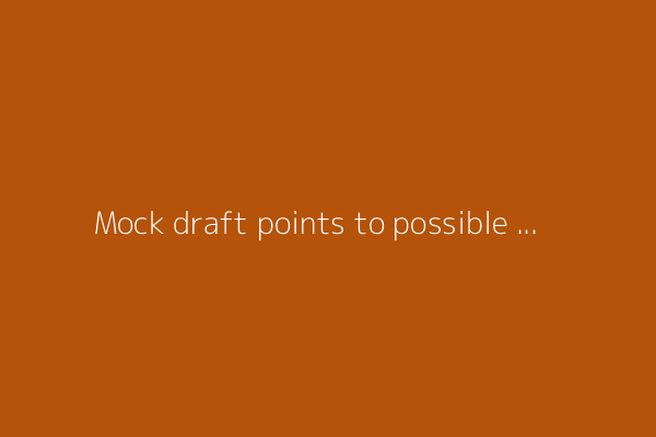 Mock draft points to possible DeAndre Hopkins replacement for the Ravens