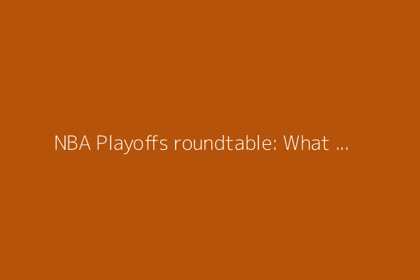 NBA Playoffs roundtable: What can Timberwolves do to get back in West finals vs Thunder?