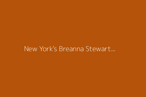 New York&#39;s Breanna Stewart leaves game with lower leg injury after just 3 minutes