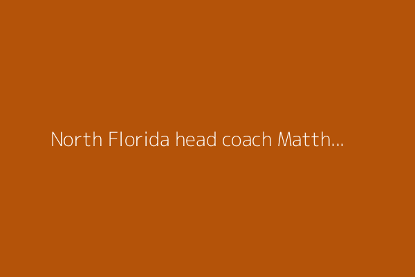 North Florida head coach Matthew Driscoll to join K-State&#39;s staff