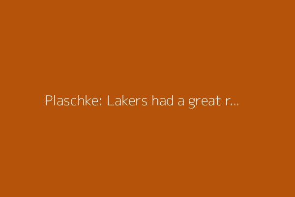 Plaschke: Lakers had a great ride with Buss family, but Dodgers owner will give team new life