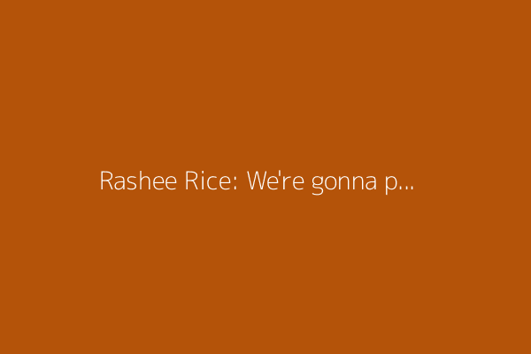 Rashee Rice: We&#39;re gonna put on a show this season