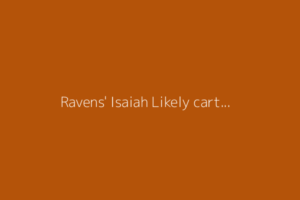 Ravens&#39; Isaiah Likely carted off after rolling ankle in training camp, expected to be out &#39;a few weeks&#39;