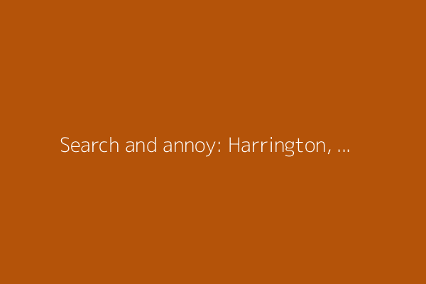 Search and annoy: Harrington, NBC&#39;s Maltbie caught in tiff over lost ball at US Senior Open
