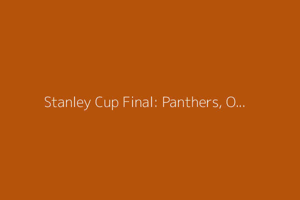 Stanley Cup Final: Panthers, Oilers break out into major 3rd period brawl amid Florida&#39;s 6-1 win
