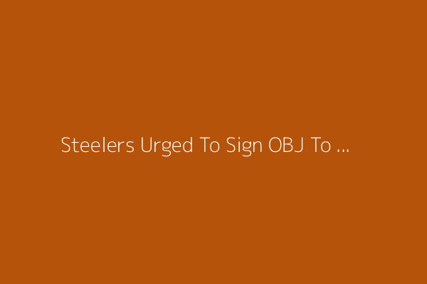 Steelers Urged To Sign OBJ To Pair with Aaron Rodgers in Super Bowl Hunt