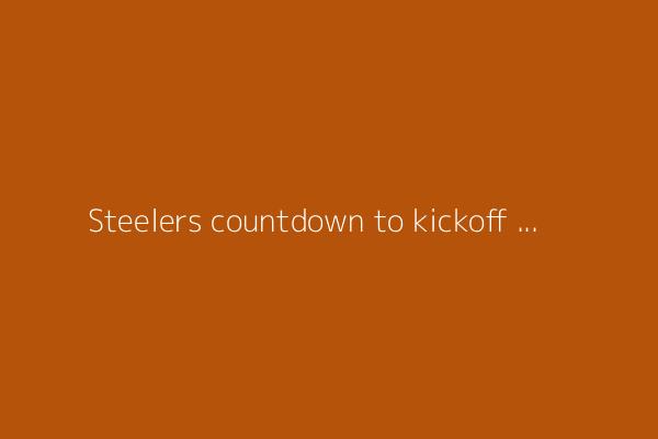 Steelers countdown to kickoff — No. 61: a history of the number and who wore it best