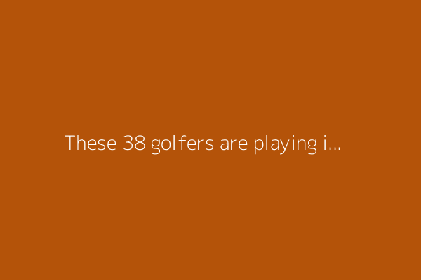 These 38 golfers are playing in the British Open for the first time in 2025