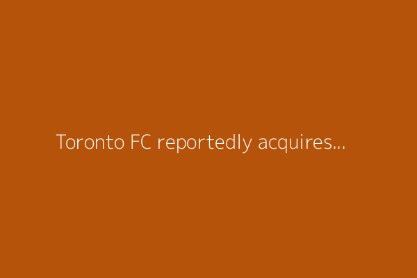 Toronto FC reportedly acquires Djordje Mihailovic from Colorado Rapids for $8 million fee