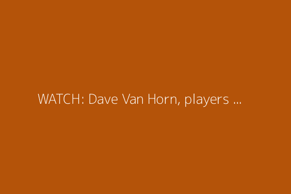 WATCH: Dave Van Horn, players postgame - LSU 6, Arkansas 5