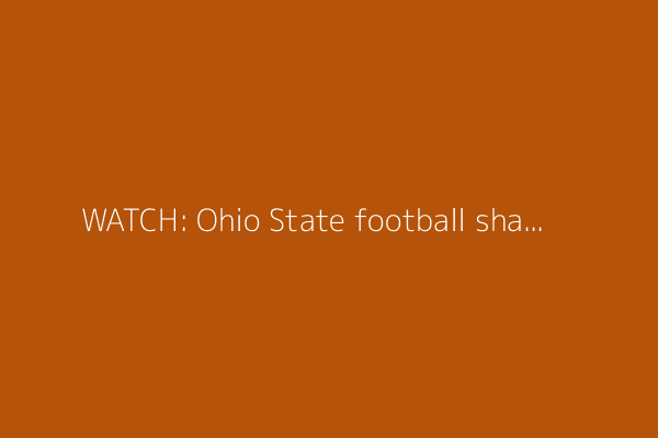 WATCH: Ohio State football shares highlights of first fall camp practice