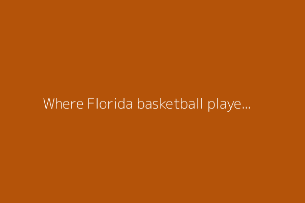 Where Florida basketball players stand on ESPN&#39;s 2025 NBA draft big board update