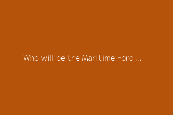 Who will be the Maritime Ford Athlete of the Week? Vote here