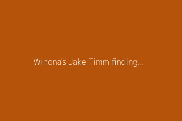 Winona&#39;s Jake Timm finding his footing with World of Outlaws