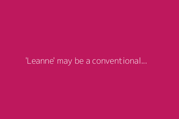 'Leanne' may be a conventional sitcom, but it's good company