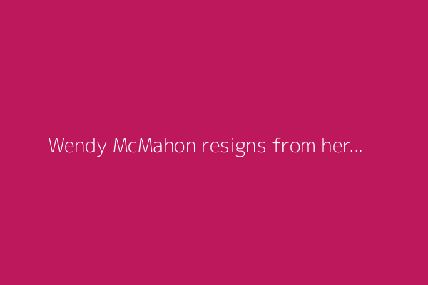 Wendy McMahon resigns from her CBS News post amid '60 Minutes' crisis
