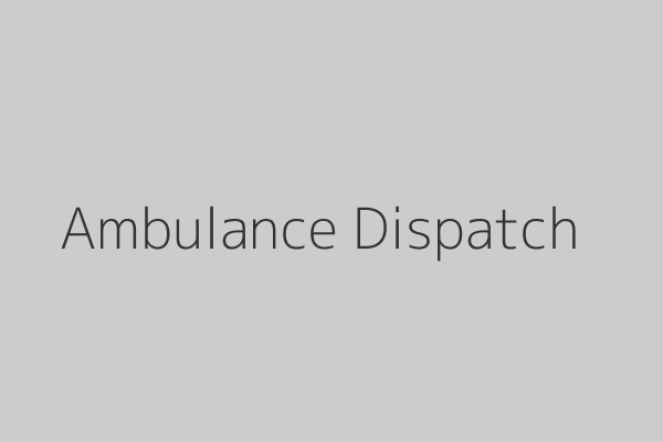 Ambulance Dispatch