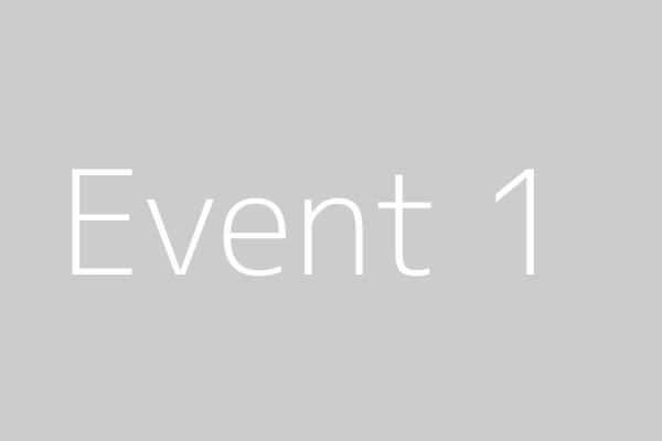 Event 1