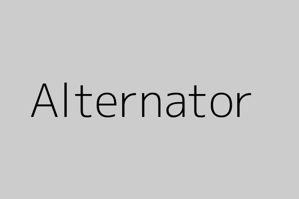 Marine Alternator 12V thumbnail 2