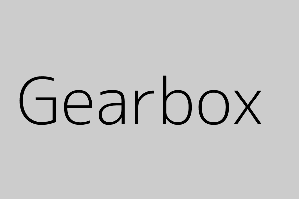 Marine Gearbox Transmission