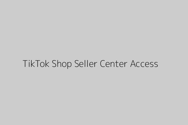 Custom image: Seller completing TikTok Shop registration on a laptop