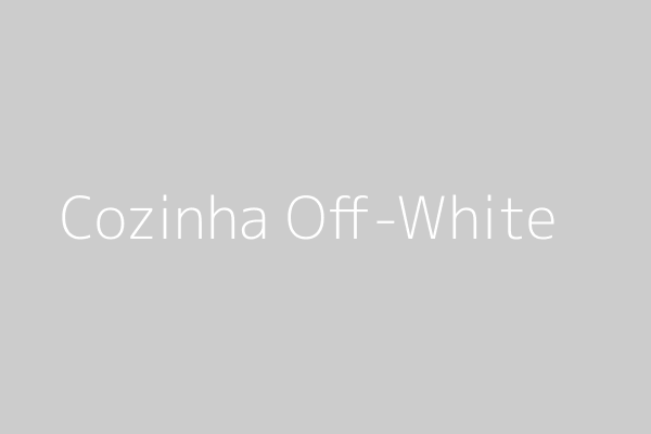 Cozinha Off-White