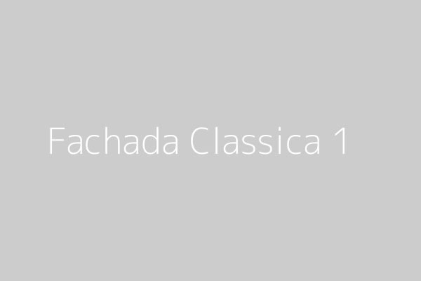 Fachada Clássica 1