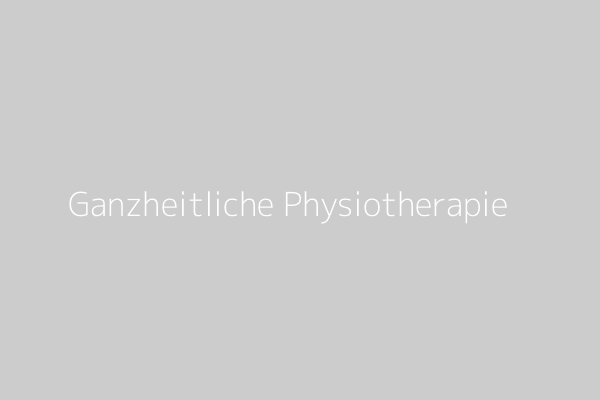 Visualisierung einer ganzheitlichen Physiotherapie