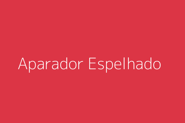 Aparador Espelhado
